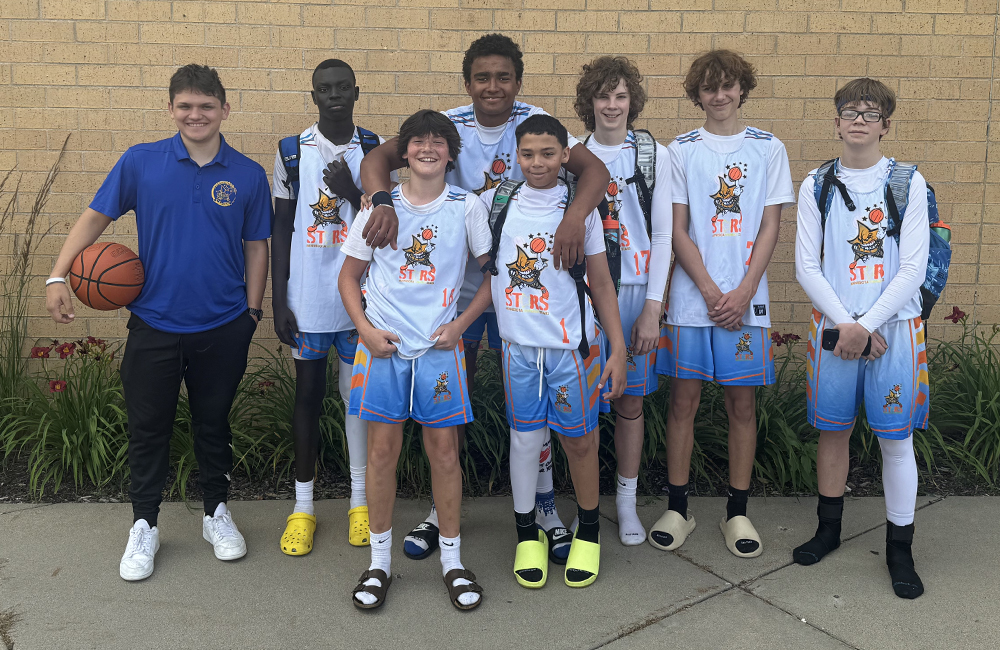 Minnesota Southeast Stars AAU basketball players