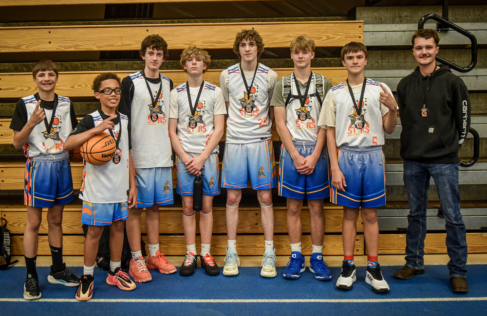 15U Boys take 1st place in the Heat of the House of Hoops tournament in Rochester, MN on April 25, 2026