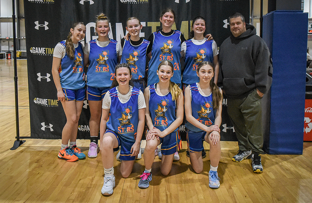 The Minnesota Southeast Stars girls 15U team with Coach Tony Caywood at the Quad Cities Showdown Tournament in Bettendorf, Iowa, during the weekend of May 2-3, 2026